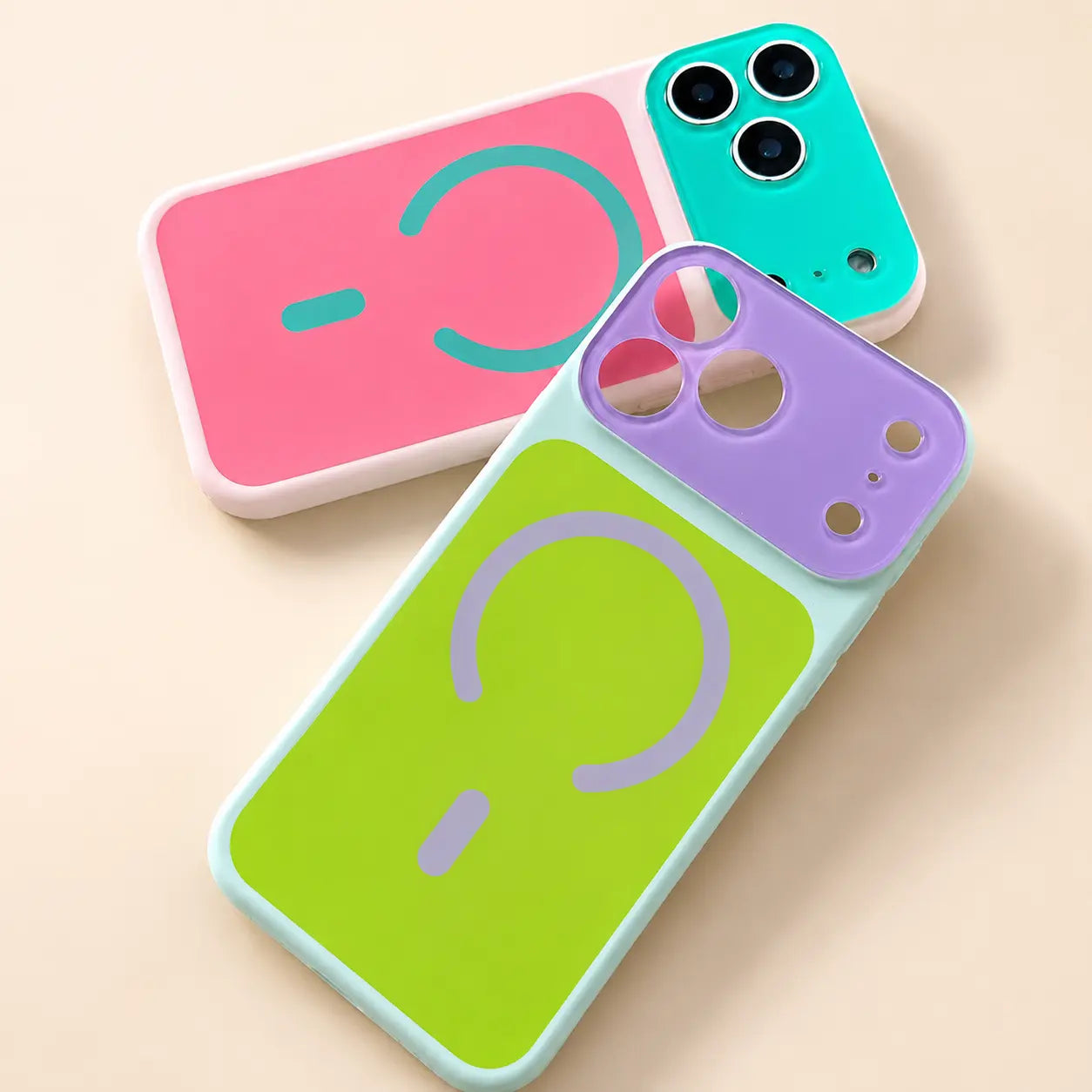 ❄️Sommerfrische 50 % Rabatt!📱Trendy iPhone-Hülle, jetzt im Angebot | Dopamine Color Block MagSafe-Hülle – Extraschlank, matt, hartes PC-Case für das iPhone 17 Pro Max