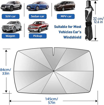 ⏰️Letzter Tag für kostenlosen Versand⌛️ 🌈 Faltbarer Auto-Sonnenschutz für die Windschutzscheibe