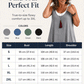 🎁Letzter Tag der Aktion: 49 % Rabatt🔥 Lässiges, lockeres, ärmelloses Tanktop-Kleid in Layering-Optik für Damen