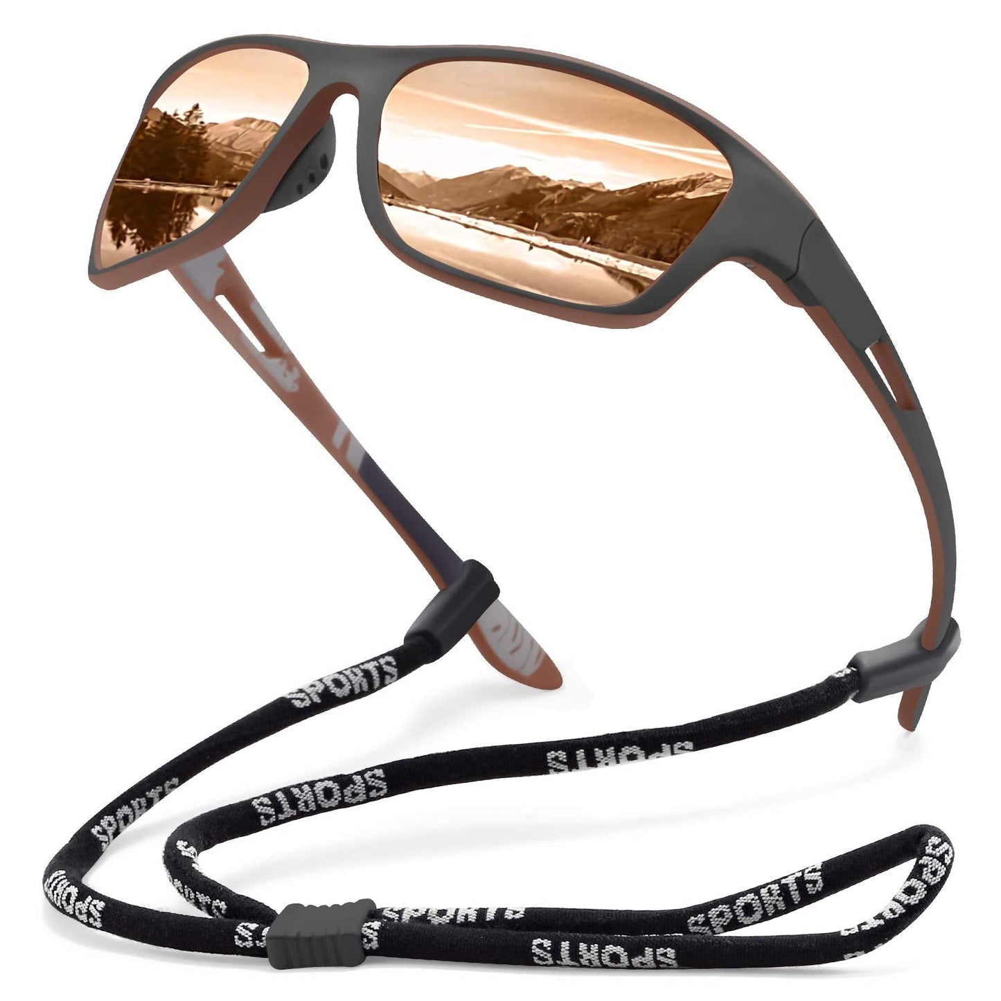 ⏰50% RABATT Noch 3 Tage⏰2025 Herren Outdoor-Sport-Sonnenbrille mit blendfreien, polarisierten Gläsern