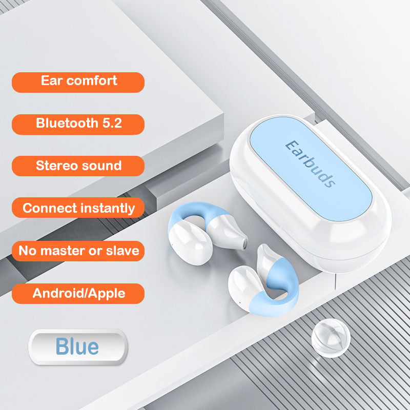 🔥New Year Sale 49% OFF - Wireless Ear Clip Bone Conduction Headphones