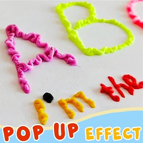 💥 KAUF 2, ERHALTE 1 GRATIS + 50 % RABATT!🥳Magische Popcorn-Stifte mit Blaseneffekt, wärmeaktivierte Popcorn-Stifte, DIY-3D-Kunstmarker für Kinderbastelprojekte