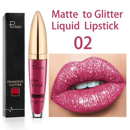 🔥Weihnachtsverkauf 49% Rabatt - Diamond Glänzender Wasserfester Lipgloss🎁Kaufen 3 Bezahlen 2