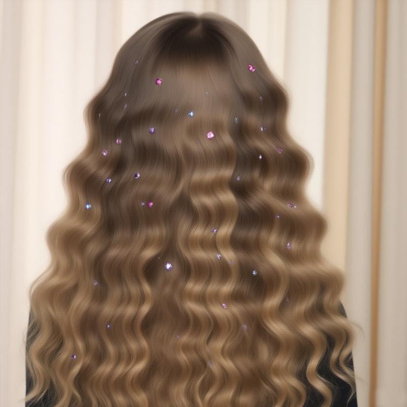 🎅Christmas Sale 50% OFF✨Glitter Diamond Styling Tools Hair Gemstone Styling Set