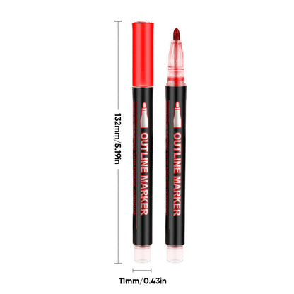 🎅Weihnachtsverkauf 49% Rabatt🎉Farbige Lightstick Graffiti Textmarker-Stifte✨
