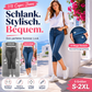 🎁Letzter Tag der Aktion: 49 % Rabatt🌺Capri-Jeans aus Stretch-Denim für Damen