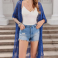 ⏰️Letzter Tag für kostenlosen Versand⌛️😍  Damen Oversize-Häkelcardigan mit Fransen – Leichter Boho-Kimono für Frühling & Sommer 🌸