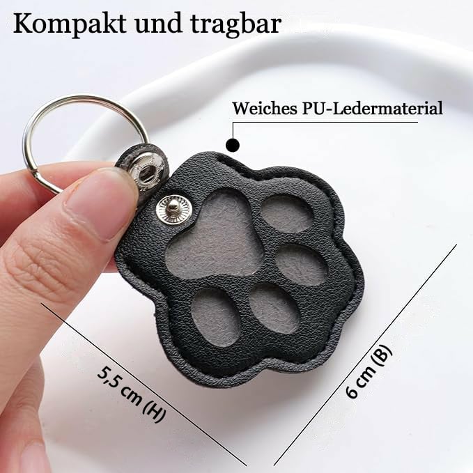 💖 Schlüsselanhänger aus Leder zur Erinnerung an Ihr Haustier – 🐾 Behalten Sie die Erinnerung immer nah bei sich