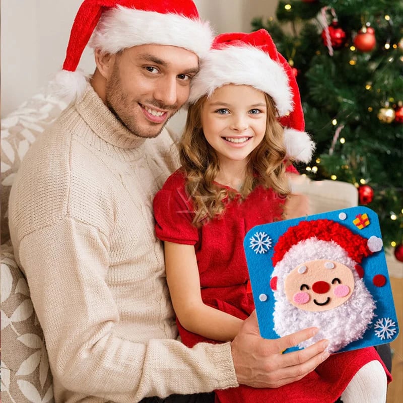 🎄Weihnachtsverkauf 50% Rabatt🎅DIY-Weihnachtsstickerei-Set🎁