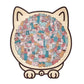 🎅Weihnachtsverkauf 50% Rabatt🐱135-Stk. Morandi-farbiges Katzenpuzzle aus Holz🎁
