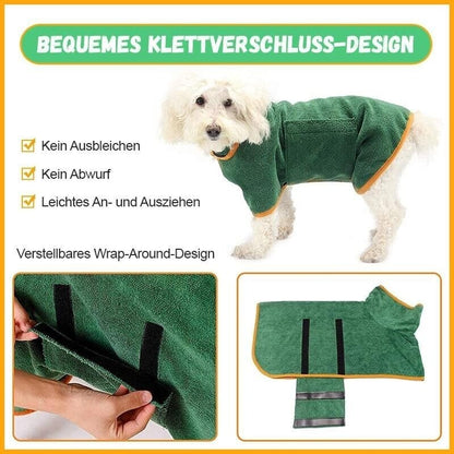 🌞Sommerverkauf 55% Rabatt🐕 Super Saugfähiger Bademantel für Haustiere