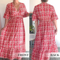 🔥Neujahrsangebot 60% Rabatt🌸Lässiges V-Ausschnitt Blumenkleid