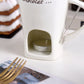 🎄Weihnachtsverkauf 50% Rabatt🍫Handgefertigte Schokoladenschmelztasse🎁Das gemütliche Fondue-Erlebnis