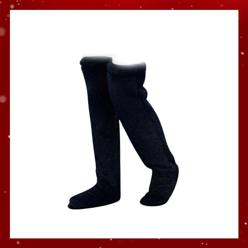 ⚡Blitzverkauf🏆#1 Bestseller⏰💕Samtige Fleece-Kniestrümpfe für Weihnachten❄️🎅