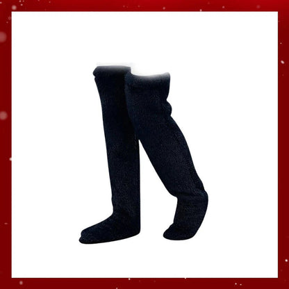 ⚡Blitzverkauf🏆#1 Bestseller⏰💕Samtige Fleece-Kniestrümpfe für Weihnachten❄️🎅