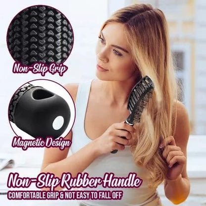 🎅Weihnachtsangebot 60% Rabatt - Detangler Borsten-Nylon-Haarbürste🎁Kaufen 3 Bezahlen 2