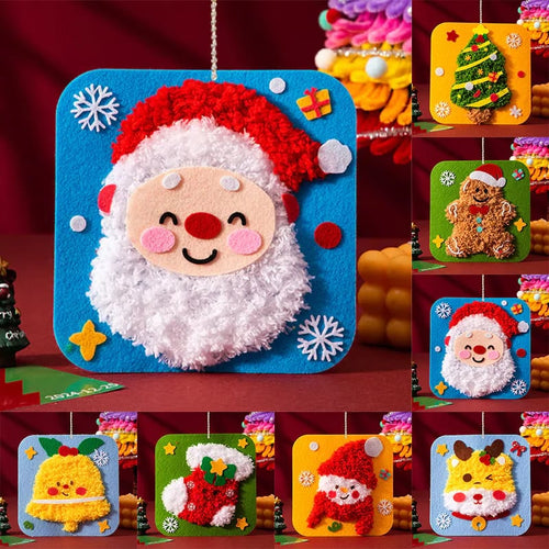 🎄Weihnachtsverkauf 50% Rabatt🎅DIY-Weihnachtsstickerei-Set🎁