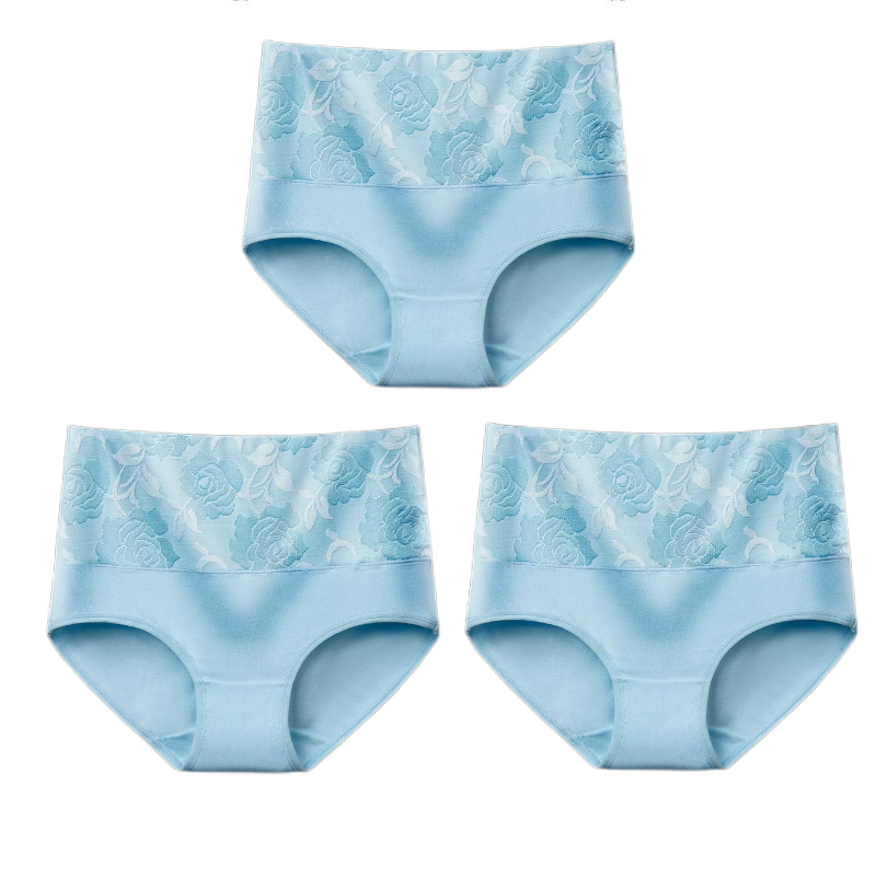 ✨Kaufen 1 bekommen 3🔥Nahtlose Höschen mit hoher Taille und antibakterieller Bauchkontrolle