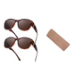 🕶️👓 55% KORTING! Brildragers opgelet: deze oversized zonnebril schuift over je eigen bril en je ziet eruit als een filmster – geen dure clip-on, geen geknipper met lenzen!