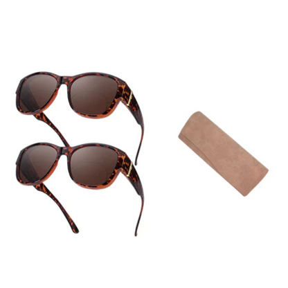 🕶️👓 55% KORTING! Brildragers opgelet: deze oversized zonnebril schuift over je eigen bril en je ziet eruit als een filmster – geen dure clip-on, geen geknipper met lenzen!