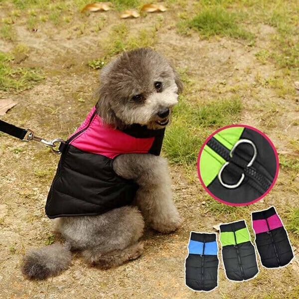 🐕Winter Warme Wasserdichte Hundeweste mit Reißverschluss (Gr.S-7XL)✨Kaufen 2 Bekommen 10% Rabatt✨