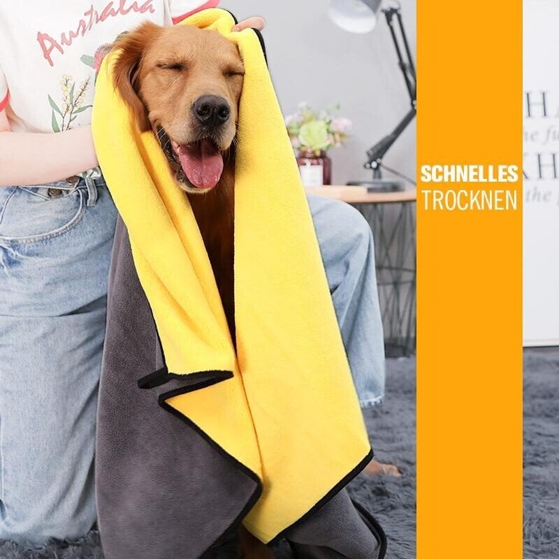 🌞Sommerverkauf 55% Rabatt🐕 Super Saugfähiger Bademantel für Haustiere