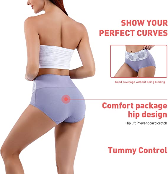 ✨Kaufen 1 bekommen 3🔥Nahtlose Höschen mit hoher Taille und antibakterieller Bauchkontrolle