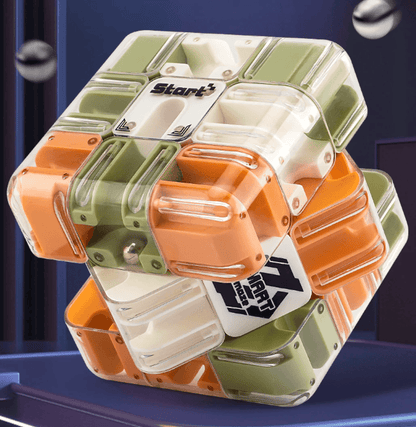 ⏳Letzter Tag Spezialpreis: €13,99!⏰Großer 3D-Puzzle-Labyrinth-Würfel - Fesselndes Denksportspielzeug