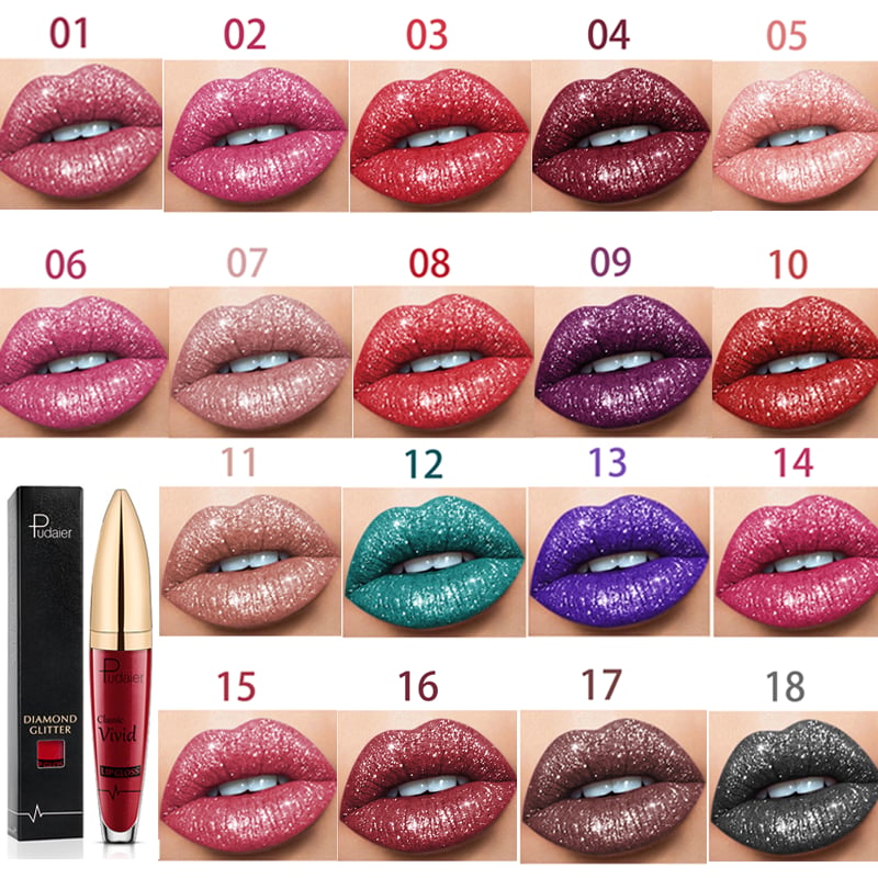 🔥Weihnachtsverkauf 49% Rabatt - Diamond Glänzender Wasserfester Lipgloss🎁Kaufen 3 Bezahlen 2