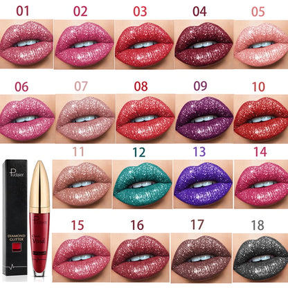 🔥Weihnachtsverkauf 49% Rabatt - Diamond Glänzender Wasserfester Lipgloss🎁Kaufen 3 Bezahlen 2
