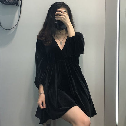🎅Weihnachtsverkauf 49% Rabatt🔥Samt Festliches Minikleid🎁Kauf 2 Bekomm 10% Rabatt