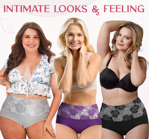 ✨Kaufen 1 bekommen 3🔥Nahtlose Höschen mit hoher Taille und antibakterieller Bauchkontrolle