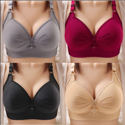 🔥Neujahrsangebot 50% Rabatt🥰2024 Übergröße Bequeme Unterwäsche BH🎁Kaufen 2 sparen 10% &Kostenloser Versand🎁