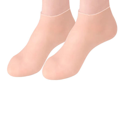 💞KAUFE 2, BEKOMME 1 GRATIS + 50 % RABATT! 🥳 Feuchtigkeitsspendende Fußmaske, Peeling-Silikonsocken, Strand-Schutzsocken
