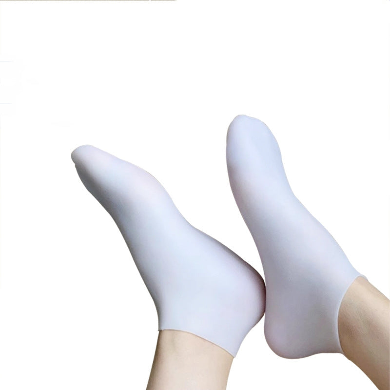 💞KAUFE 2, BEKOMME 1 GRATIS + 50 % RABATT! 🥳 Feuchtigkeitsspendende Fußmaske, Peeling-Silikonsocken, Strand-Schutzsocken