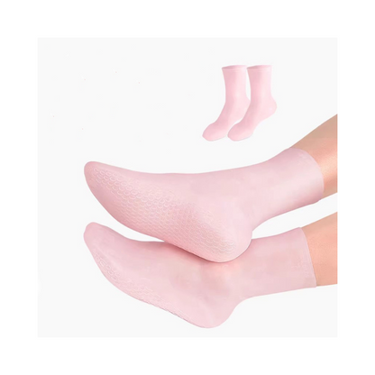 💞KAUFE 2, BEKOMME 1 GRATIS + 50 % RABATT! 🥳 Feuchtigkeitsspendende Fußmaske, Peeling-Silikonsocken, Strand-Schutzsocken