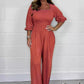🥰Heißer Verkauf 49% RABATT💕Damen-Sommeroverall mit elastischer Taille