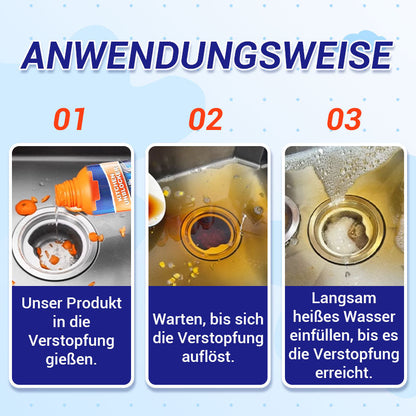 Leistungsstarker Rohrreiniger