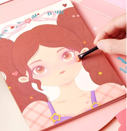 🔥Weihnachtsverkauf 49 % Rabatt💅Fantasy 3-in-1 Prinzessinnen-Ankleide- und Schminkspiel-Set💝
