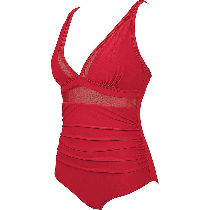 🌷 Meet Summer 50% OFF🏝️Mesh Tummy Control Swimsuit