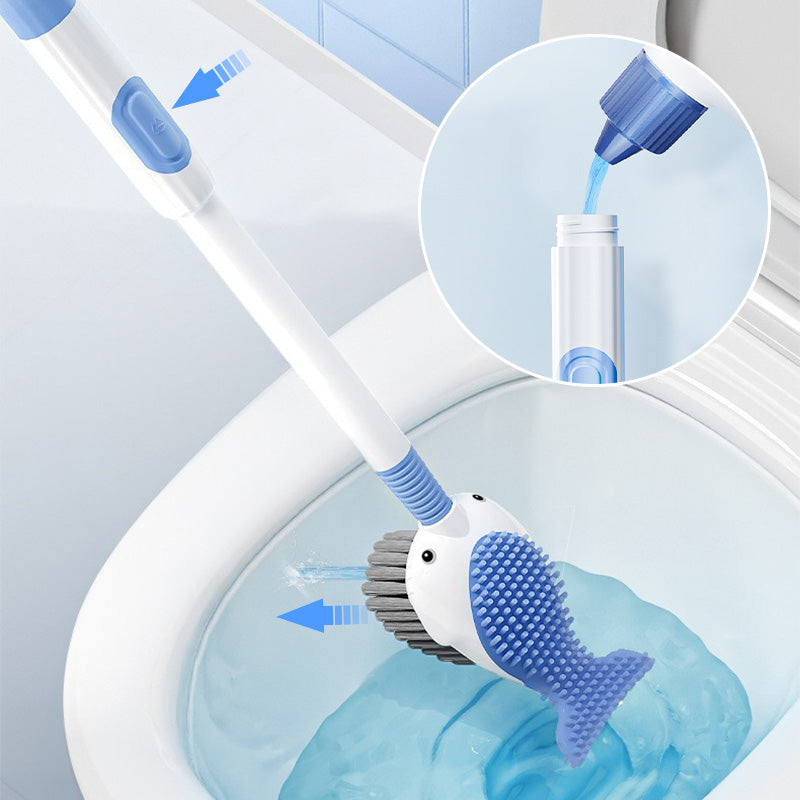 💧Letzter Tag des Ausverkaufs 50 % Rabatt🚽🍃Saugnapf-Toilettenbürsten-Set für die Wandmontage