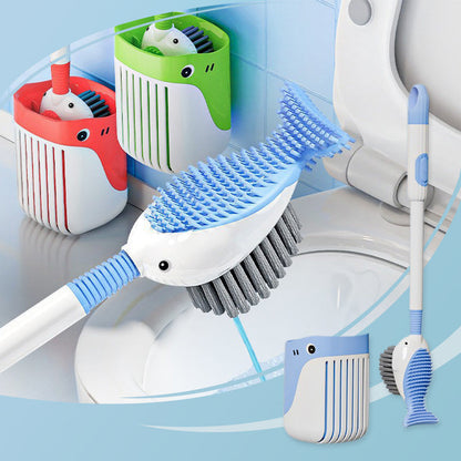 💧Letzter Tag des Ausverkaufs 50 % Rabatt🚽🍃Saugnapf-Toilettenbürsten-Set für die Wandmontage