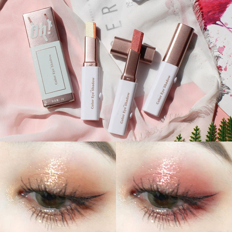 💞 KAUF 1, ERHALTE 1 GRATIS + 50% RABATT! 💞Double Colour Glitter Gradient Eyeshadow Stick