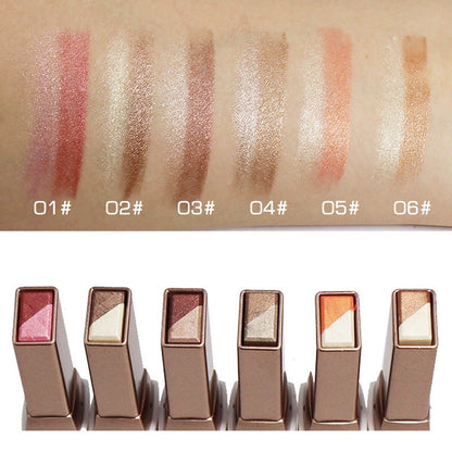 💞 KAUF 1, ERHALTE 1 GRATIS + 50% RABATT! 💞Double Colour Glitter Gradient Eyeshadow Stick