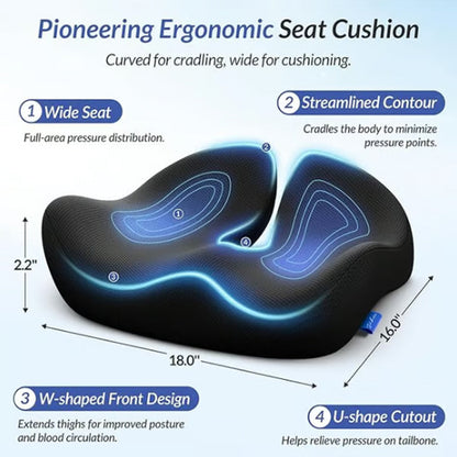 🎁LETZTER TAG 50% RABATT🎁 Ergonomisches Sitzkissen aus Memory-Schaum