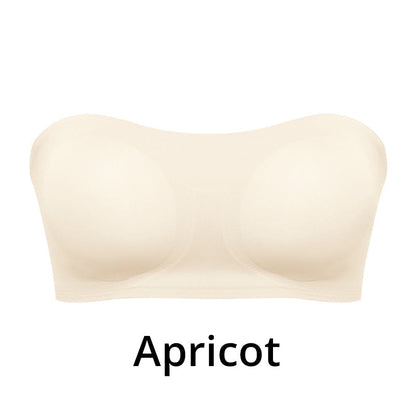 💥 1 KAUFEN, 1 GRATIS ERHALTEN + Gratisversand! 🥳💜 Trägerloser Bandeau-BH ✨ Nahtloser Büstenhalter ohne Bügel mit Halt, vielseitig einsetzbar