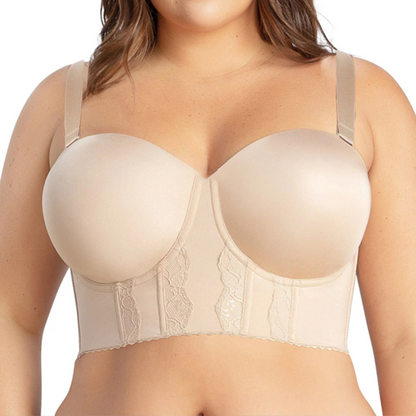🔥Letzter Tag 60% Rabatt🔥Damen-BH mit verstellbaren Trägern und Spitze – hebt und formt perfekt