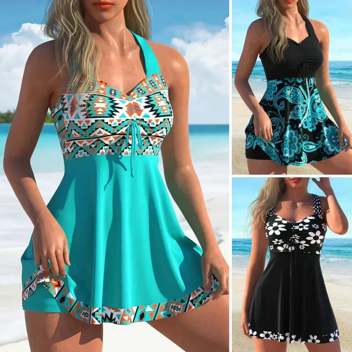 ⚡50K+ verkauft! 👙 Trägertop und figurbetonte Badehose – abnehmbarer zweiteiliger Badeanzug