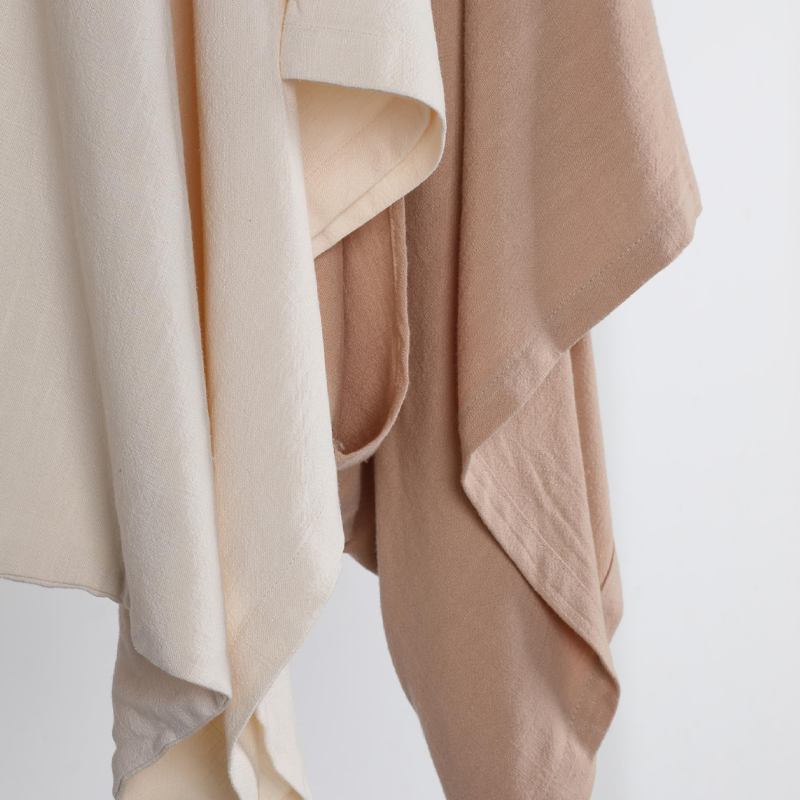 💖Sonderpreis €17.99🔥Letzte 3 Stunden!!💝Damen-Leinen-Cardigan——3/4 Ärmel, offene Front, lockerer Überwurf, leichter Bolero