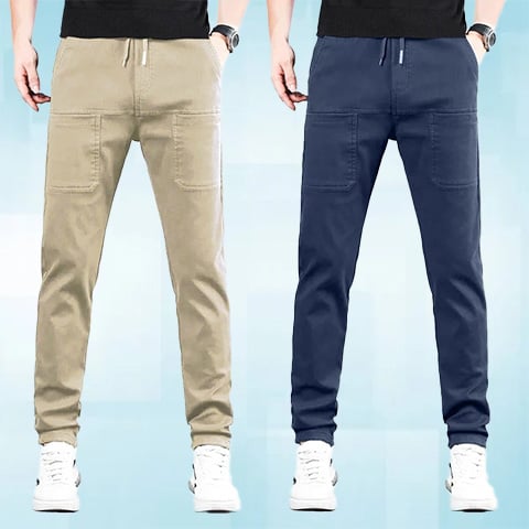 🔥Letzter Tag 60% Rabatt!🏆MultiPants – Hochelastische, strapazierfähige Cargohose mit vielen Taschen